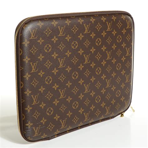 lv laptop sleeve replica|LOUIS VUITTON Monogram 15 inch Laptop Sleeve.